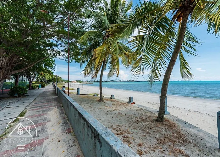 Port Dickson 10Pax 3Br Glory Beach Resort Seaview